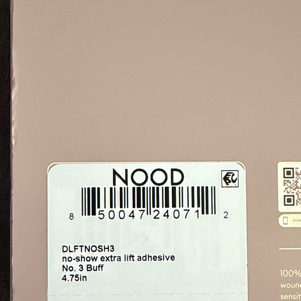 Nood No-Show Extra Lift Adhesive